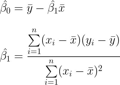 ordinary least square regression equations